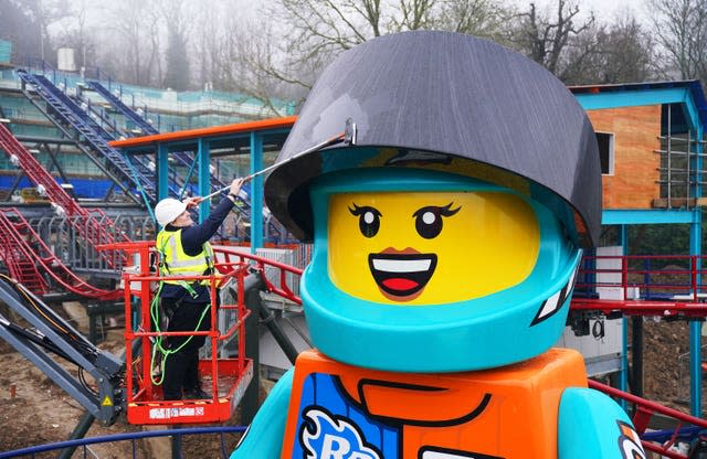 World’s tallest minifigure at Legoland Windsor