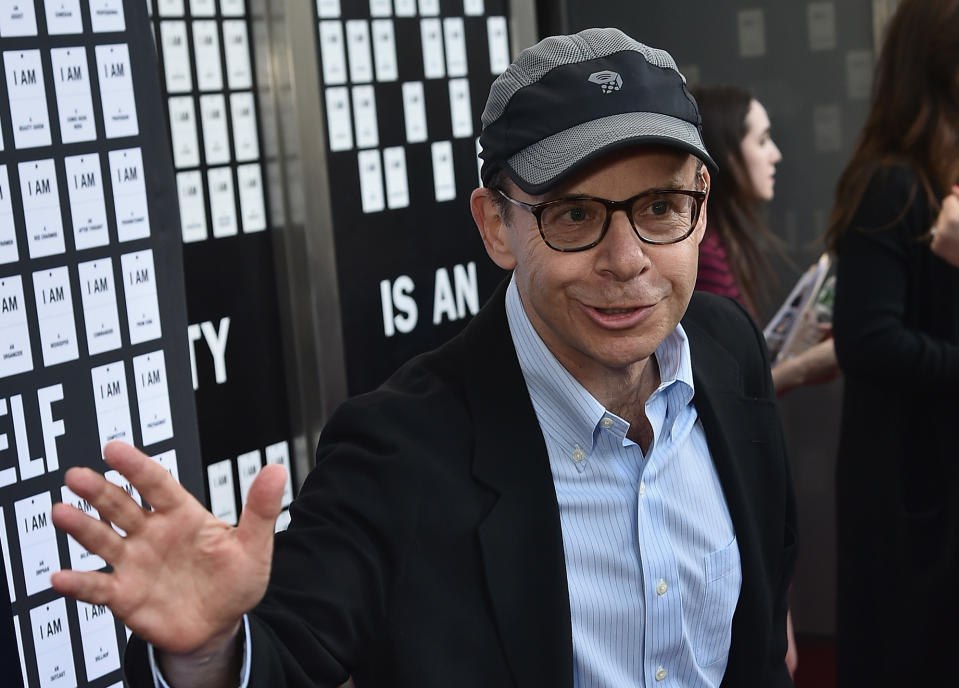 Rick Moranis attends "In & Of Itself" opening night on April 12, 2017. (Photo by Theo Wargo/Getty Images) 