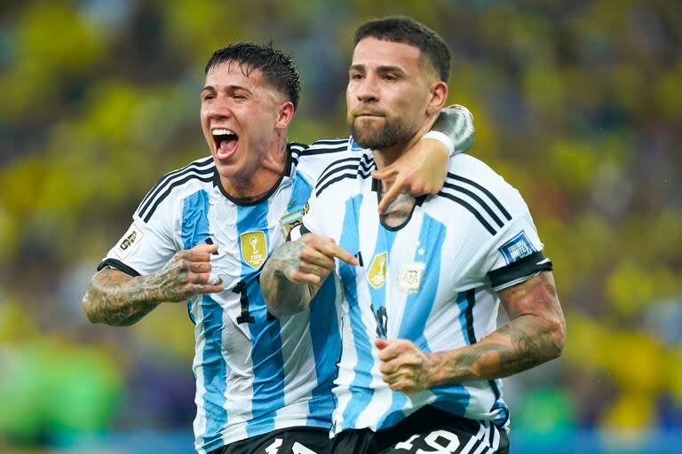 Enzo Fernández y Nicolás Otamendi serían de la partida este viernes, en el primer amistoso correspondiente a la fecha FIFA