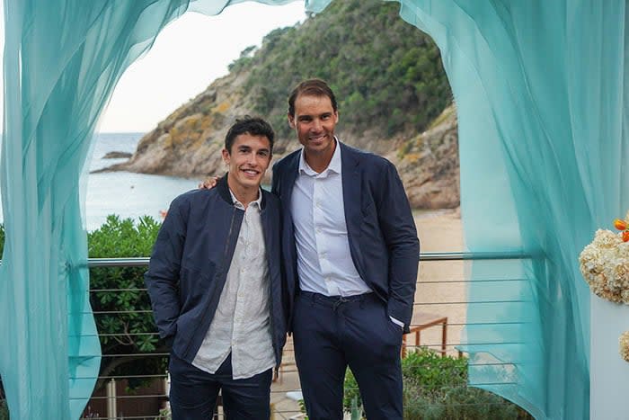 Rafa Nadal y Marc Márquez