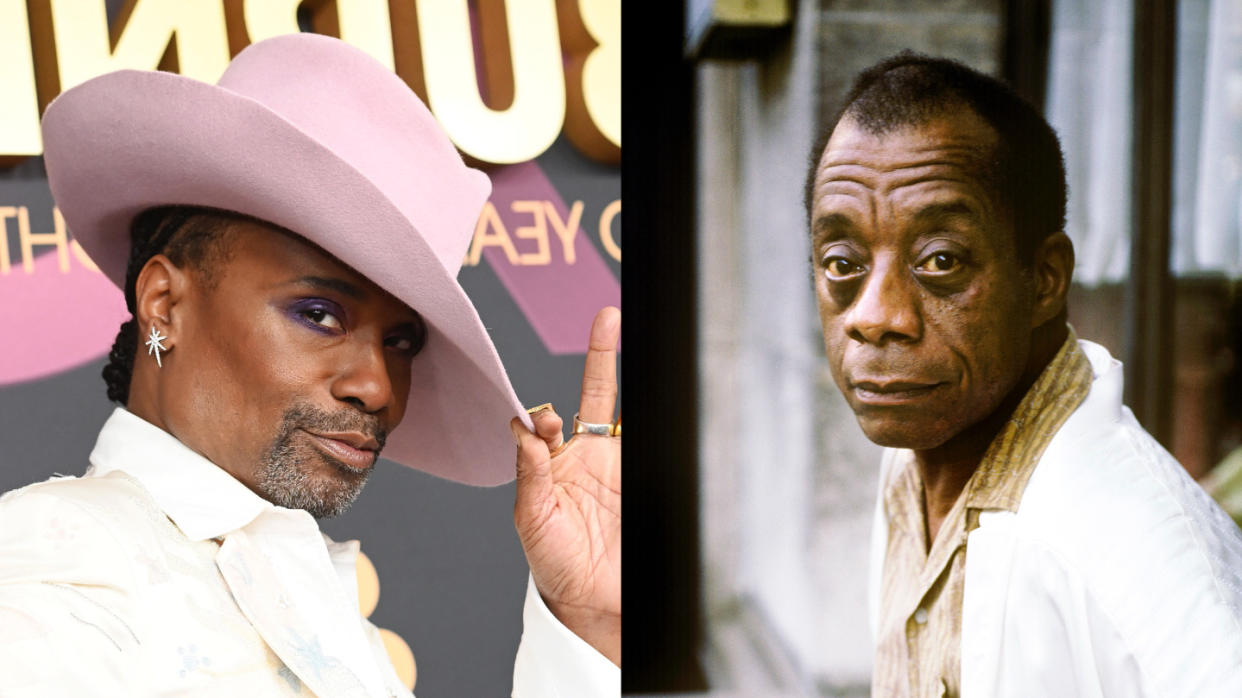 Billy Porter and James Baldwin