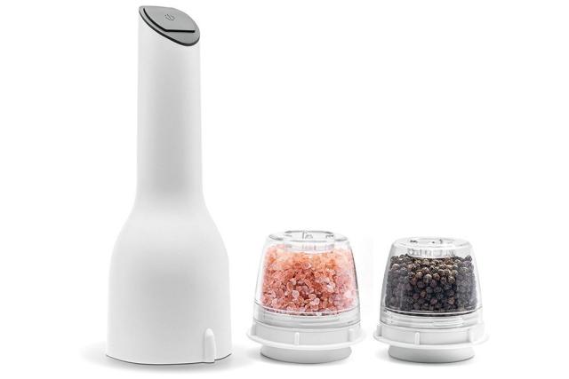 FinaMill White Battery Operated Spice Grinder by World Market