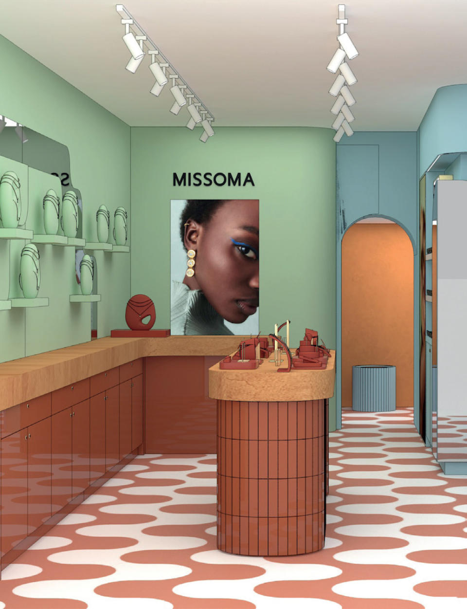 Missoma's brick and mortar store on Monmouth Street