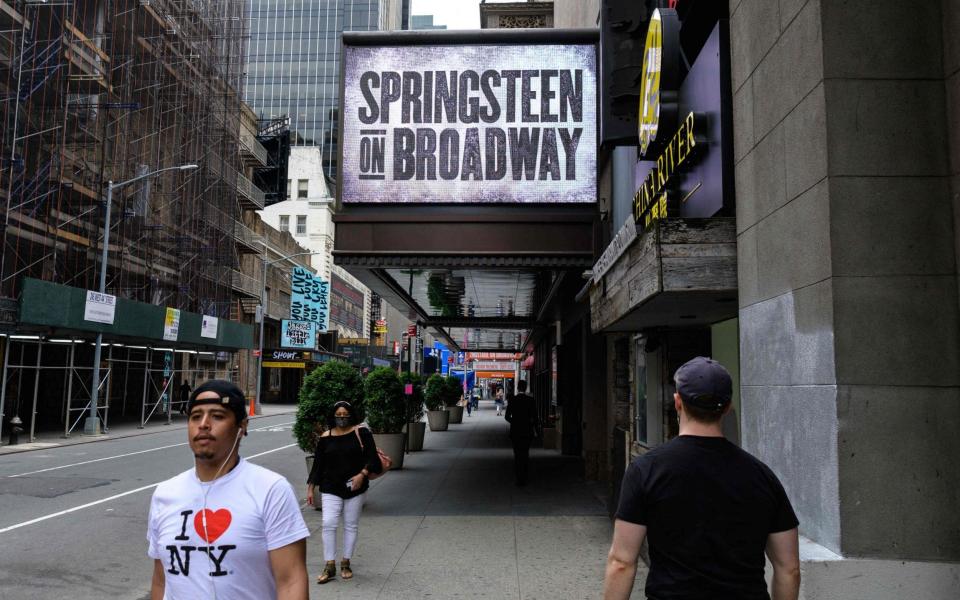 Springsteen on Broadway - Angela Weiss / AFP