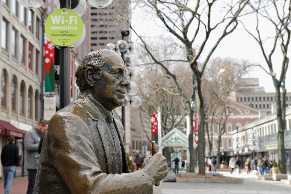 Boston police sent Black History Month tribute to Red Auerbach and people were not happy