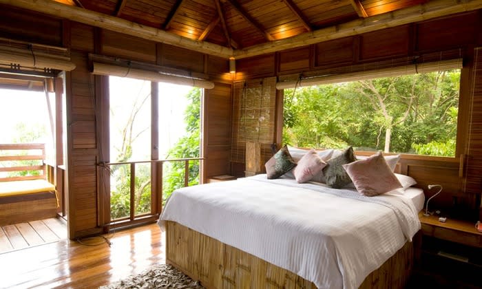 JapaMala Treetop: Located on Tioman Island, this gorgeous villa has a tropical breeze and lush jungle views.