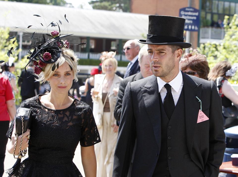 Jamie and Louise Redknapp arrive for Ladies day at Royal Ascot