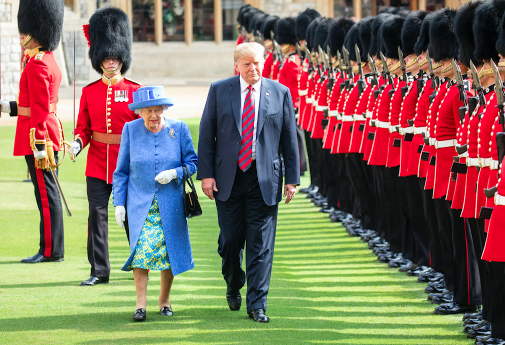 <em>Security for Donald Trump’s UK visit cost nearly £18m (Getty)</em>