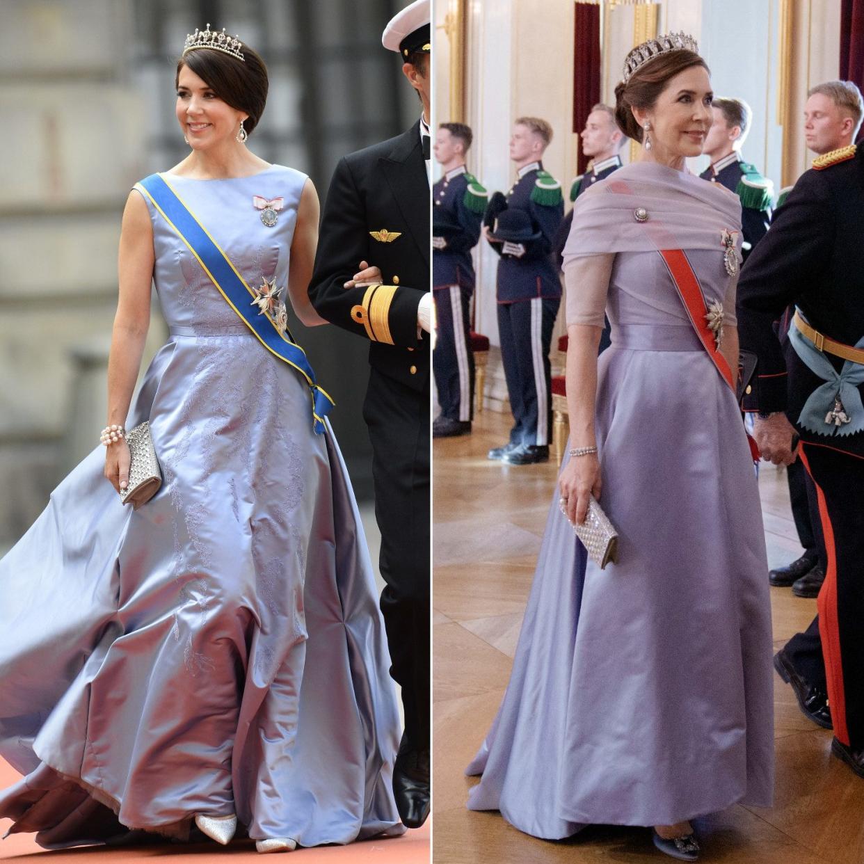 At the wedding of Sweden's Crown Prince Carl Philip and Sofia Hellqvist in June 2015, on a state visit to Norway, May 2024