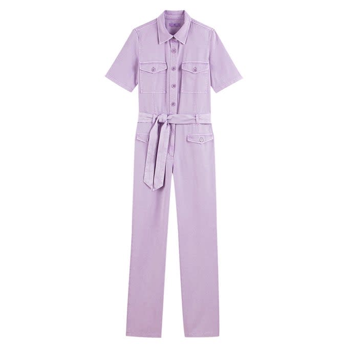 Combinaison lilas en soldes