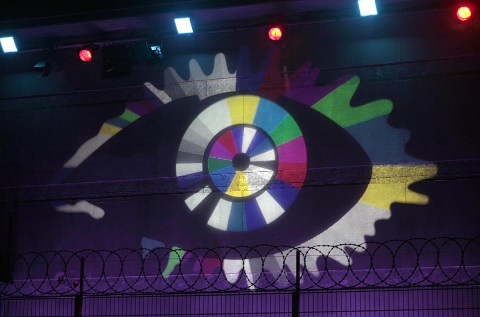 A view of the Big Brother logo on the house at Elstree Studios, Borehamwood, Hertfordshire.   (Photo by Rebecca Harley - PA Images/PA Images via Getty Images)