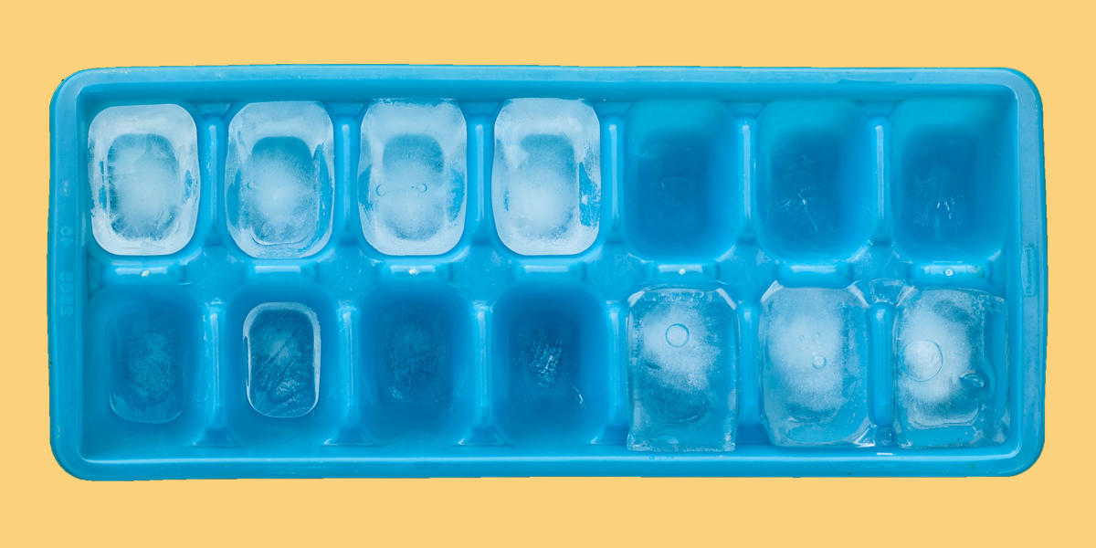 People On TikTok Are Learning The Purpose Of Flat Spots On Ice Cube Trays