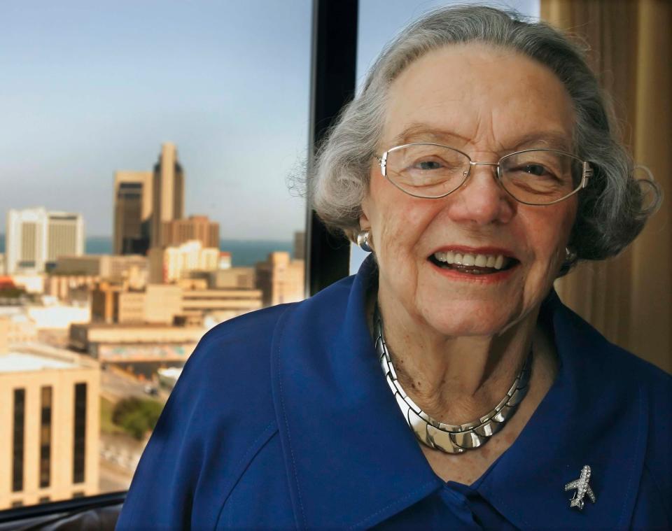 In 2010, Maxine Flournoy, then 87, traveled to Washington to accept the Congressional Gold Medal honor bestowed on the Women Airforce Service Pilots.