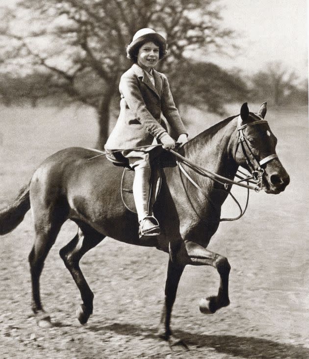 Princess Elizabeth at age 9 in 1935. (Photo: Photo12/Universal Images Group via Getty Images)