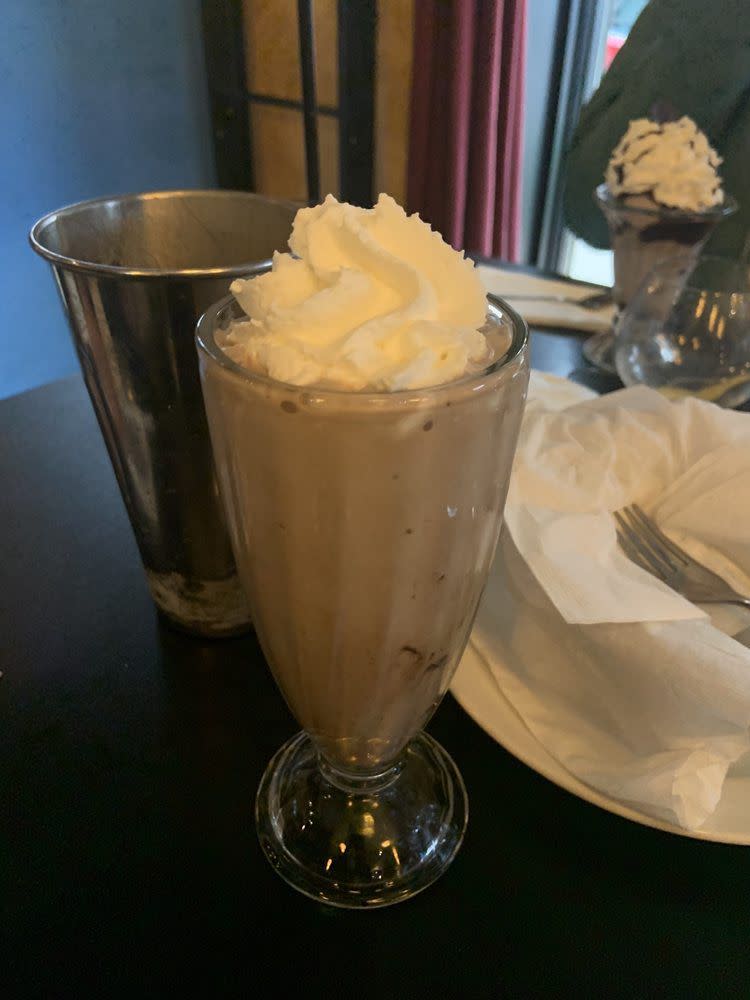 Chocolate Malt, The Fountain on Locust, St. Louis, Missouri