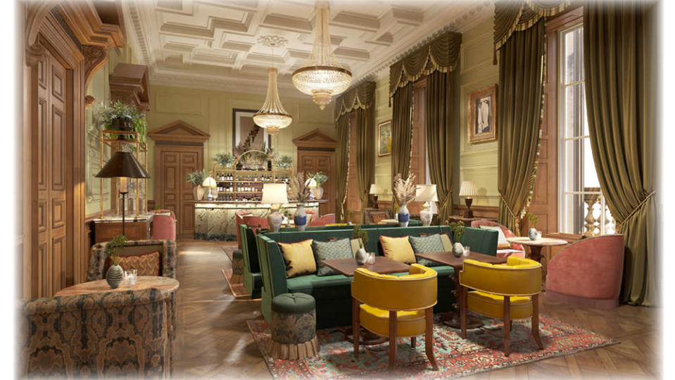 A rendering of the Gleneagles Members Lounge. - Credit: Courtesy of Gleneagles