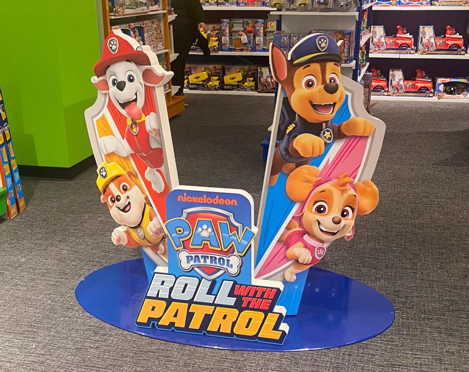 Paw Patrol sign.