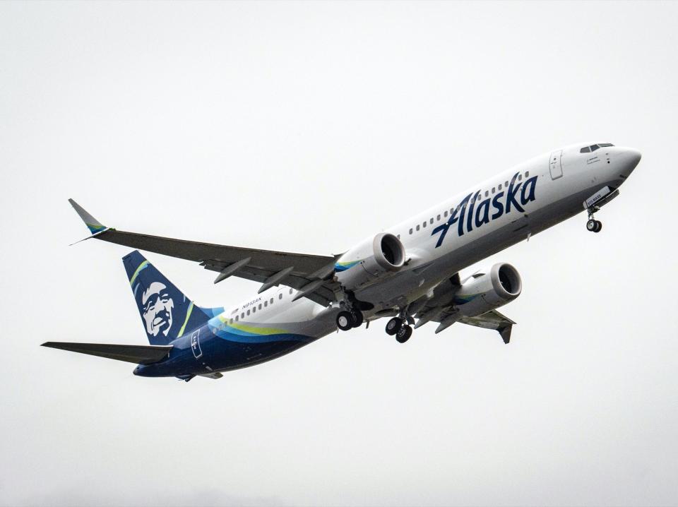 Alaska Airlines Boeing 737 Max