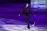 <p>Russia’s Evgenia Medvedeva performs during the figure skating gala event during the Pyeongchang 2018 Winter Olympic Games at the Gangneung Oval in Gangneung on February 25, 2018. / AFP PHOTO / Mladen ANTONOV (Photo credit should read MLADEN ANTONOV/AFP/Getty Images) </p>