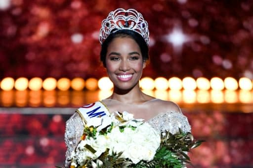 Clémence Botino, Miss Guadeloupe, est élue Miss France 2020 le 14 décembre 2019 à Marseille - CHRISTOPHE SIMON, AFP/Archives