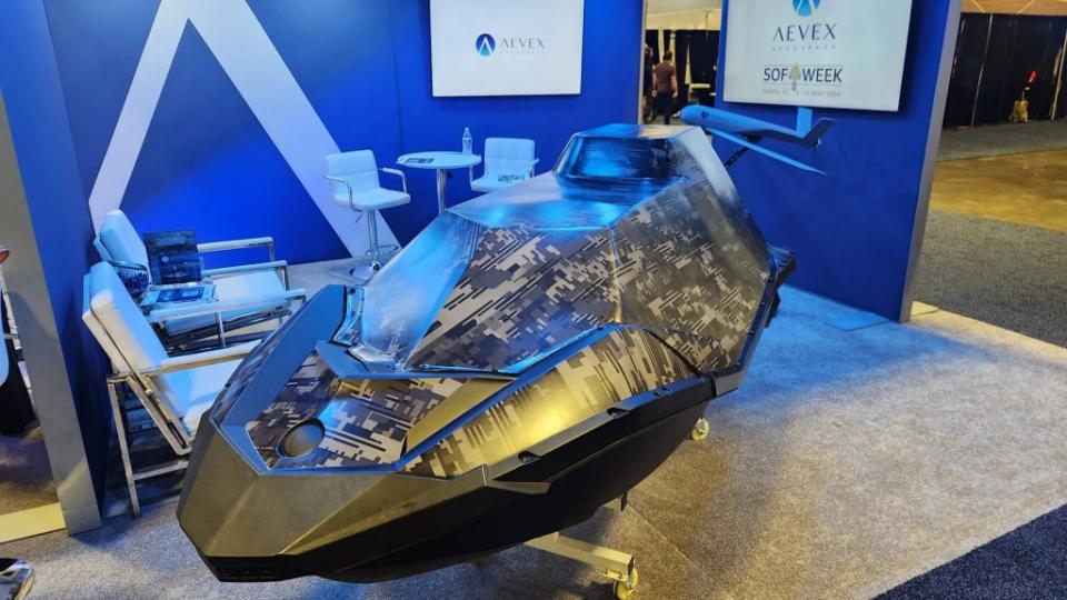 The AEVEX Aerospace Mako Lite sea drone is based on a jet ski. <em>Matt Gunn/AEVEX Aerospace</em><br>