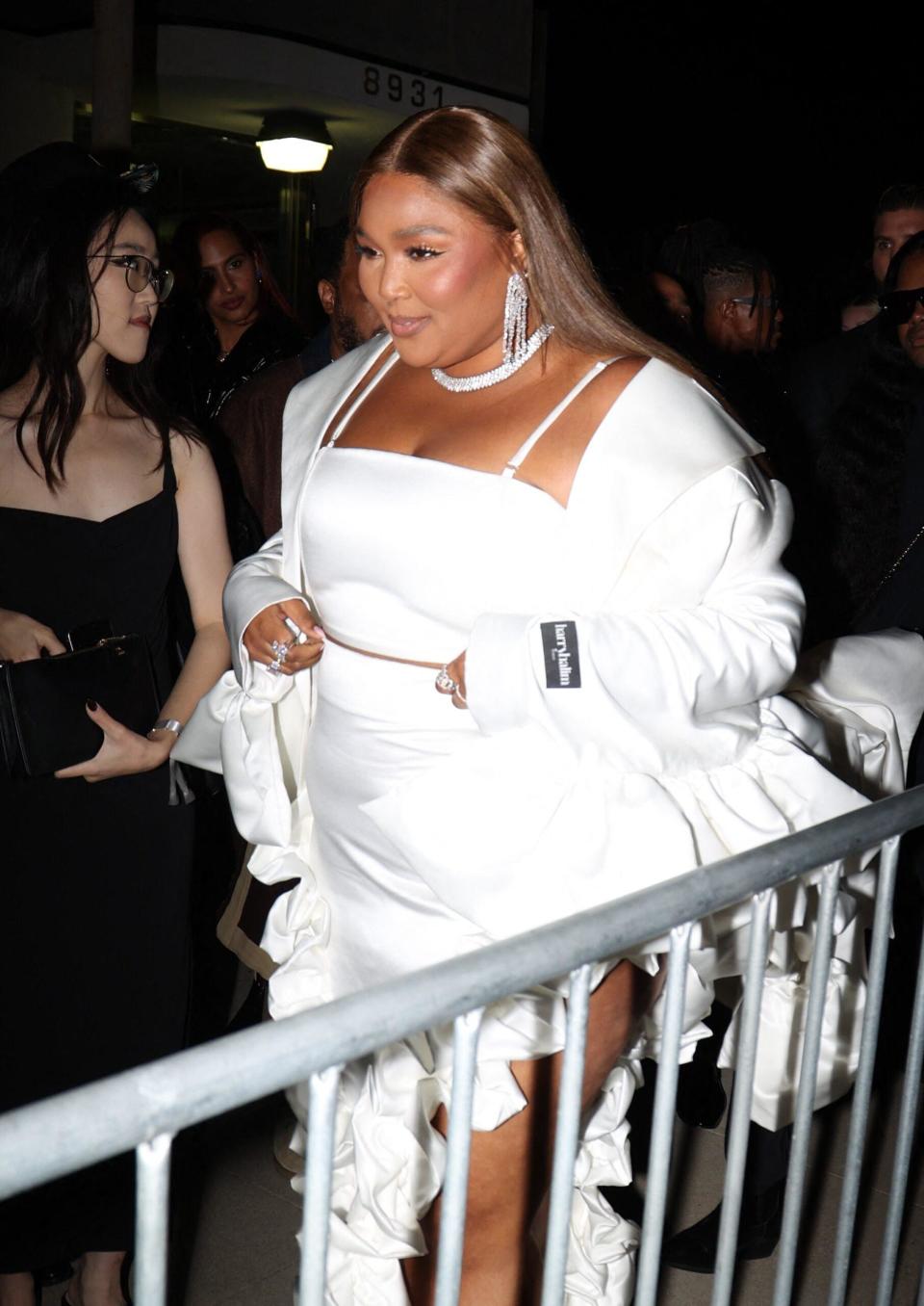 Lizzo surfaces since dancer lawsuits to attend Beyoncé's star studded movie premiere