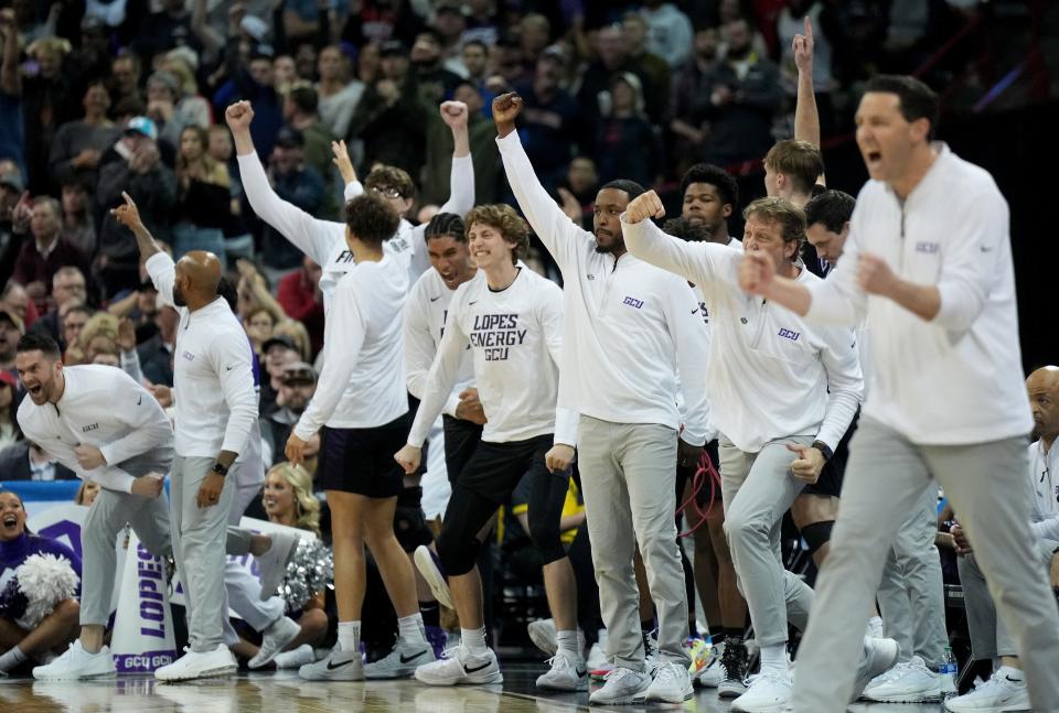 Will Grand Canyon basketball upset Alabama in the NCAA Tournament? March Madness picks, predictions and odds weigh in on the second-round game.