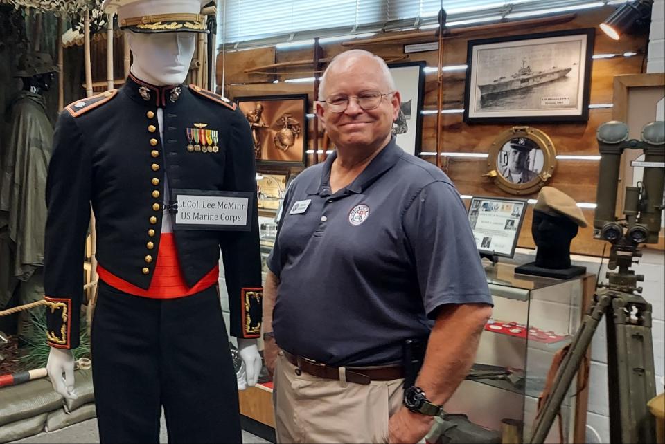 Bobby Kotlowski is the new interim curator at the Veterans History Museum of the Carolinas in Brevard.