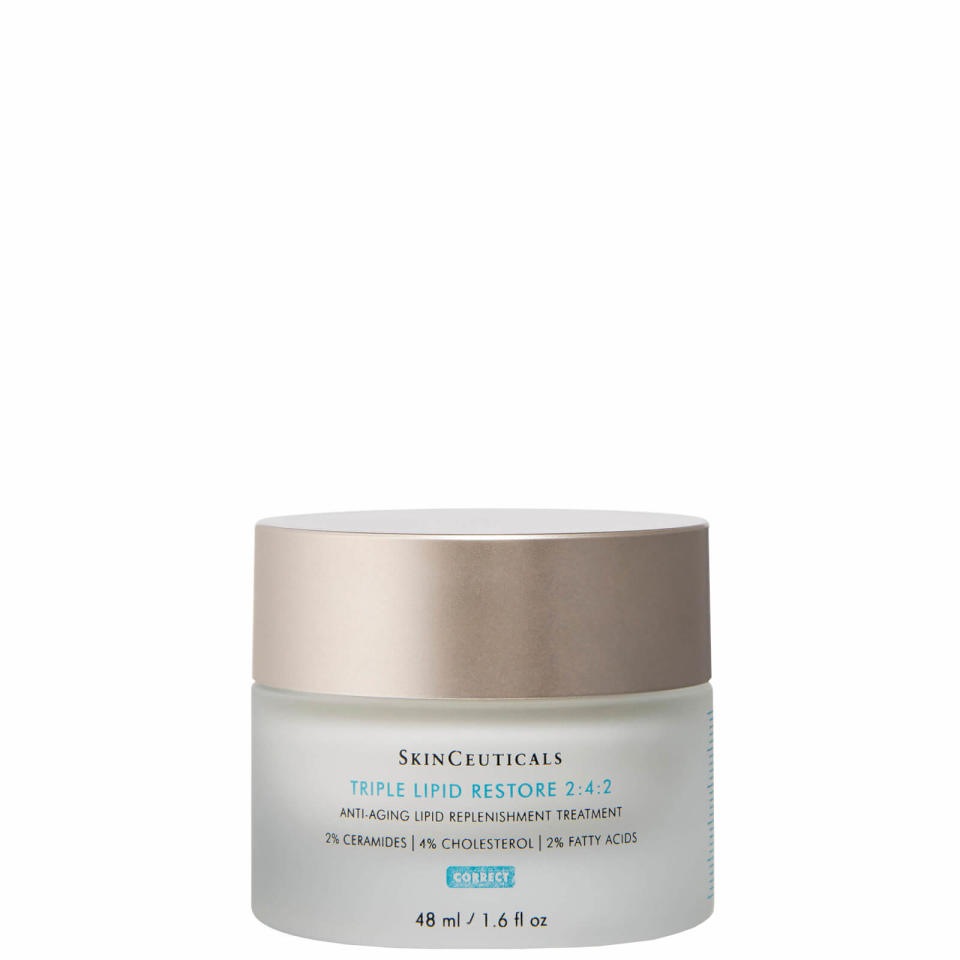 <p><a href="https://go.redirectingat.com?id=74968X1596630&url=https%3A%2F%2Fwww.dermstore.com%2Fskinceuticals-triple-lipid-restore-2-4-2%2F11290635.html&sref=https%3A%2F%2Fwww.cosmopolitan.com%2Fstyle-beauty%2Fbeauty%2Fg60298309%2Fbest-moisturizers-for-mature-skin%2F" rel="nofollow noopener" target="_blank" data-ylk="slk:Shop Now;elm:context_link;itc:0;sec:content-canvas" class="link ">Shop Now</a></p><p>Triple Lipid Restore 2:4:2</p><p>dermstore.com</p><p>$150.00</p>