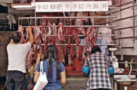活牛零售價一年半內狂加價，批發商亦指市面出售無牛肉的「牛丸」並不稀奇。(資料圖片)