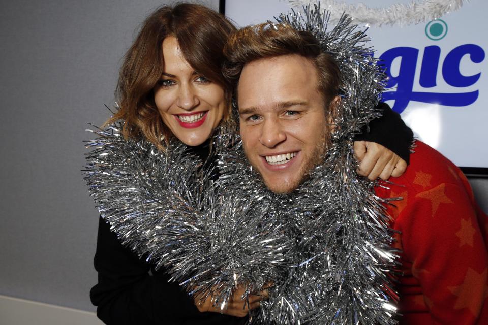 Caroline Flack and Olly Murs became close whilst co-hosting the X-Factor. (Getty)