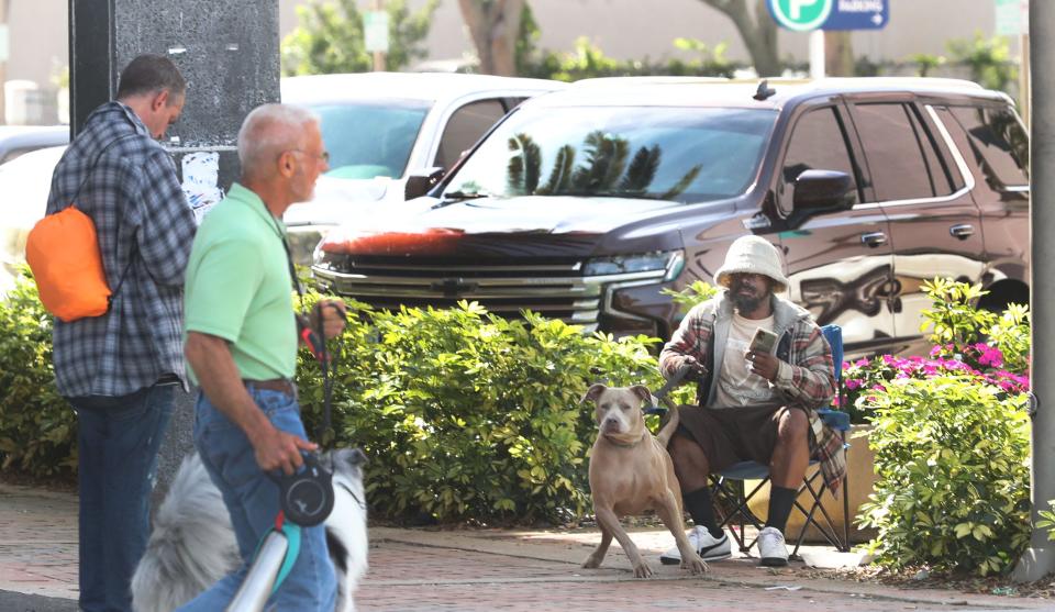 Daytona city officials hope to curb vagrancy on Beach Street with a new security guard program starting this month.