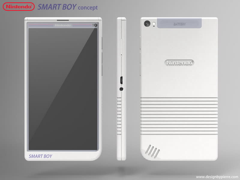 任天堂該出這款手機！Smart Boy概念機種