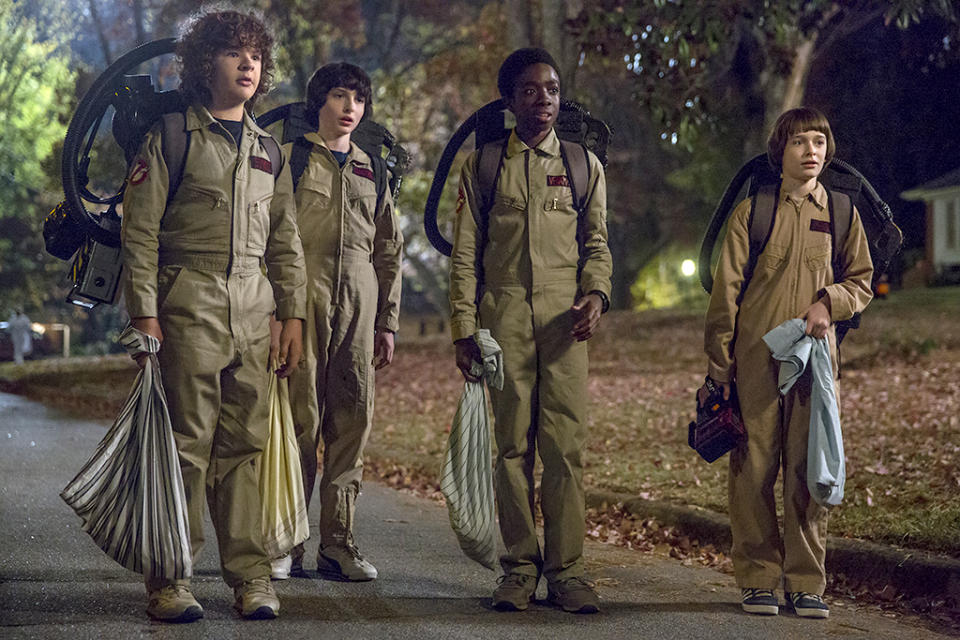 Gaten Matarazzo, Finn Wolfhard, Caleb McLaughlin, Noah Schnapp