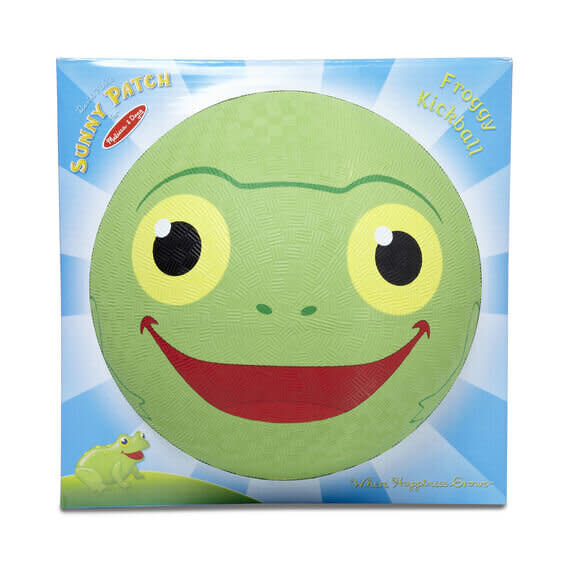 Find this <a href="https://yhoo.it/2BFzM2S" target="_blank" rel="noopener noreferrer">Froggy Kickball</a> that's perfect for both toddlers and big kids for $10 from <a href="https://yhoo.it/2BFzM2S" target="_blank" rel="noopener noreferrer">Melissa and Doug</a>.