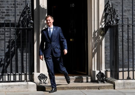 British government's weekly cabinet meeting in Downing Street in London