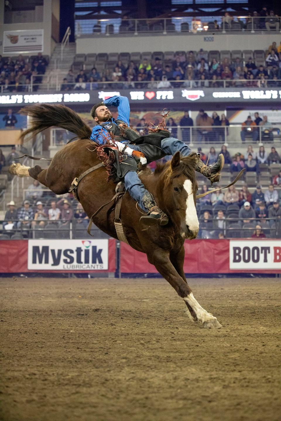 Cinch World's Toughest Rodeo will be held at Nationwide Arena on Saturday.