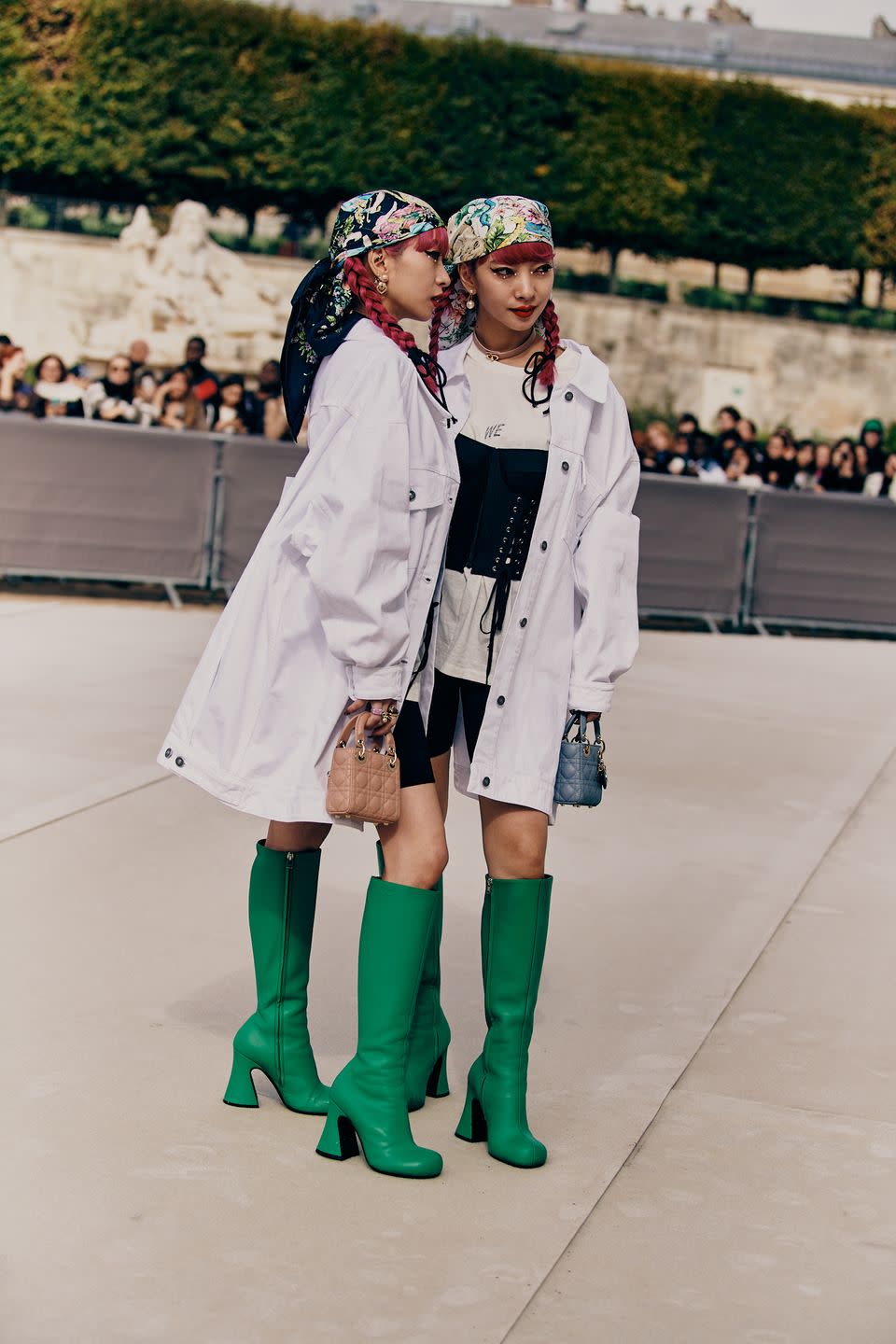 Doja, Naomi, Janet, Oh My! The Final Day of Paris Fashion Week Street Style