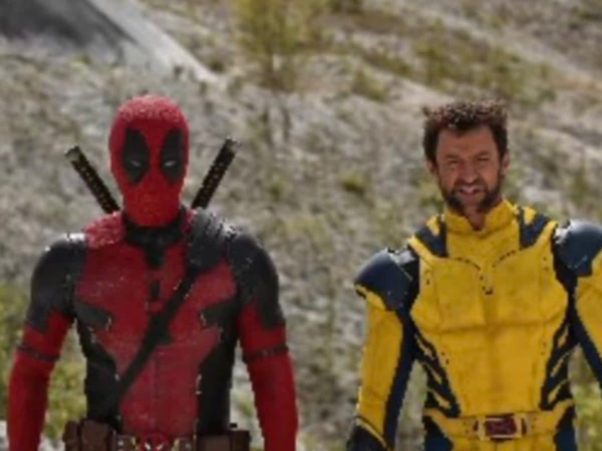 Ryan Reynolds and Hugh Jackman in ‘Deadpool 3’ (Marvel)