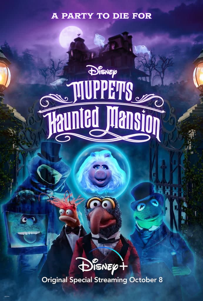 haunted house movies — muppets haunted mansion disney