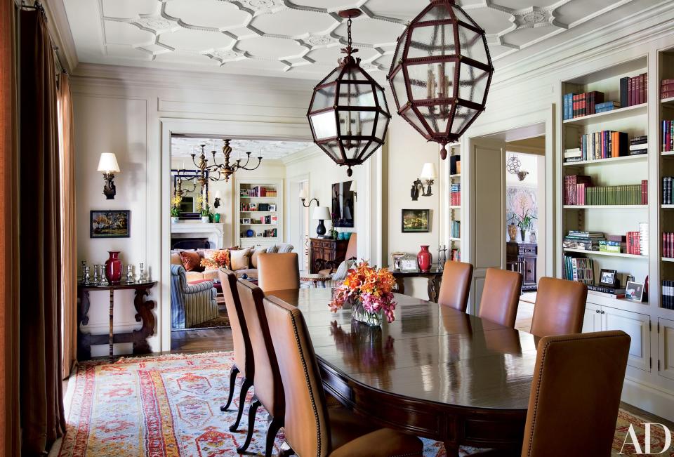 James Belushi's dining room.