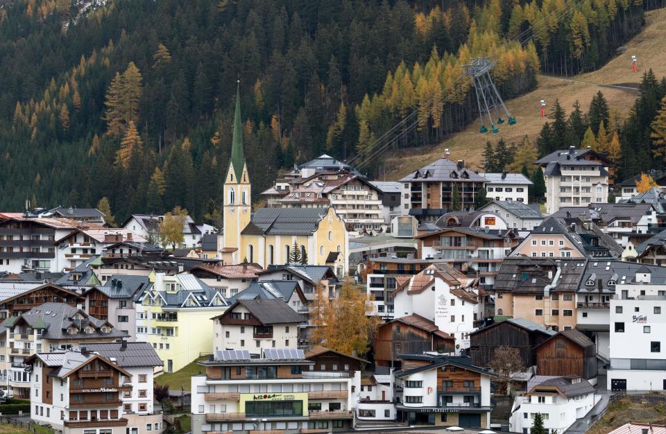 Ischgl became infamous at the start of the pandemic. (Getty)