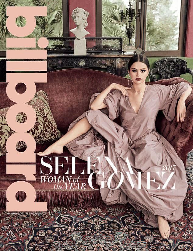 Selena appeared on the cover of Billboard. Source: Ruven Afanador/Billboard