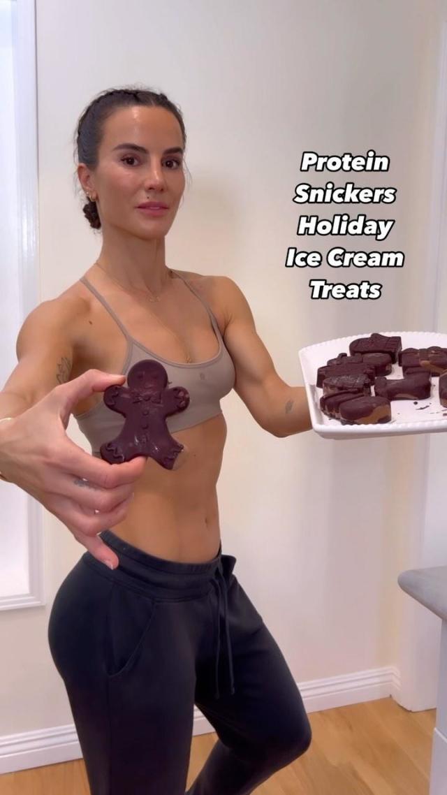 Fitness Trainer Senada Greca Shares Chocolate Ice Cream Pie Recipe
