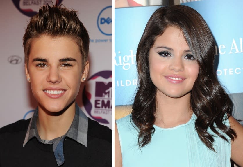 Justin Bieber or Selena Gomez?