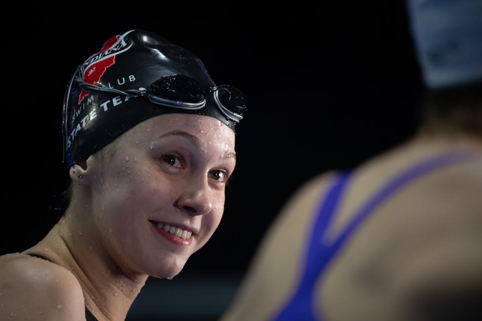 Bloomington South Kirstina Paegle thrived in the pressure-packed environment of the U.S. Swimming Trials in Omaha, Neb. She set career lows in the 50 and 100 freestyle (long course meters) to make the Wave II finals.