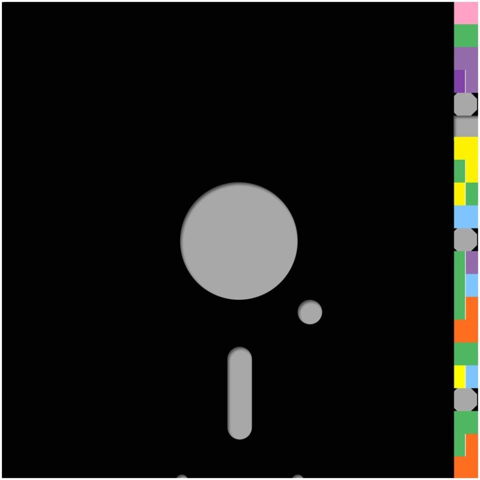 Peter Saville's floppy disk-inspired sleeve for Blue Monday