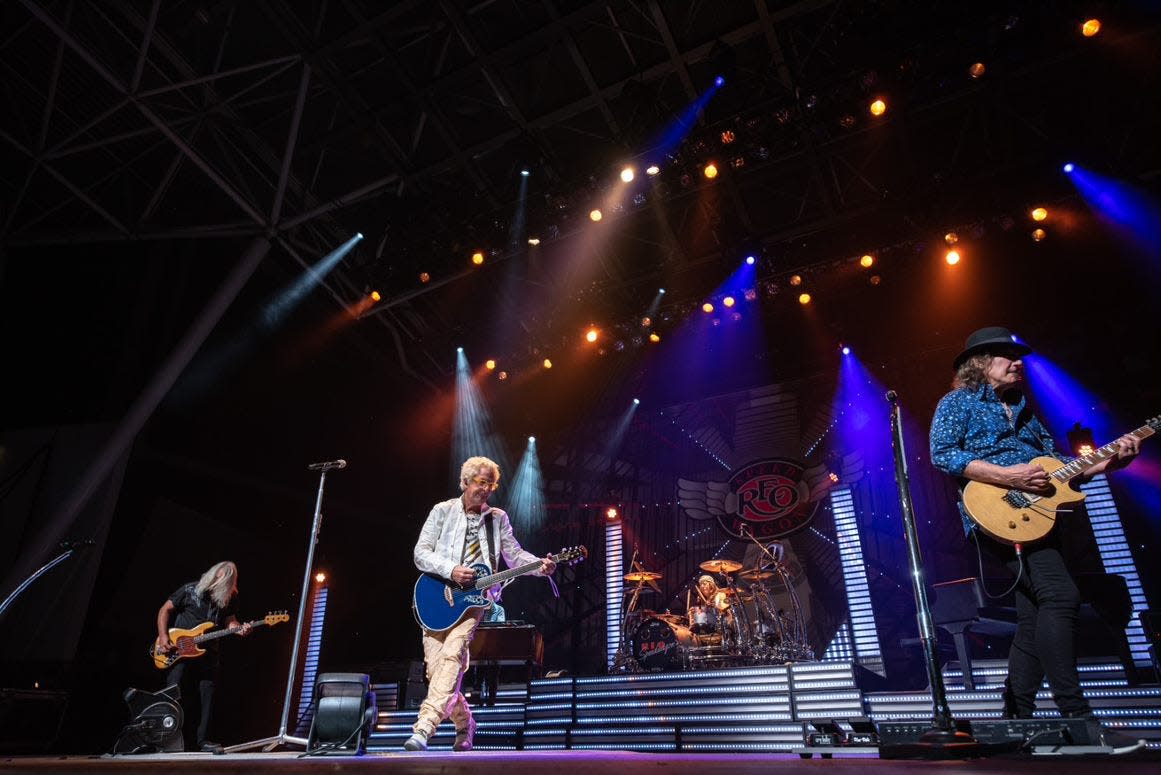 REO Speedwagon will perform with Styx and Loverboy at MidFlorida Credit Union Amphitheatre on June 18.