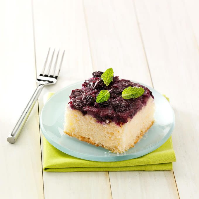 Blueberry Upside-Down Cake