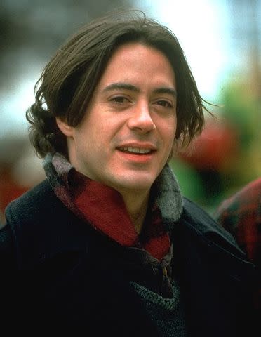 <p>Ronald Siemoneit/Sygma/Sygma via Getty</p> Robert Downey Jr. in 'Home for the Holidays'